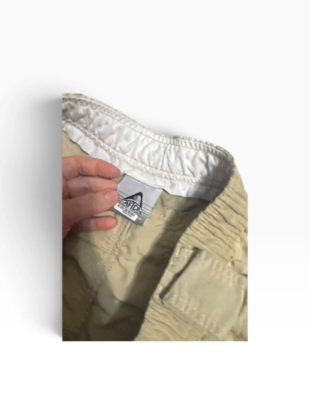 Mens 2pc Aftco Bluewater Fishing Shorts Elastic Waist Size 42 Boating Casual